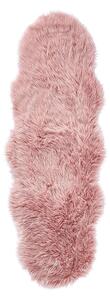 UMĚLÁ KOŽEŠINA, 60/180 cm, růžová Ambia Home - Kůže, Online Only