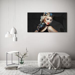 Foto-obraz canvas na rámu Žena v koruně oc-99627279