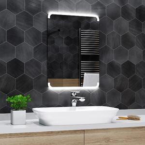 Koupelnové zrcadlo 60x80cm ASSEN s led podsvícením