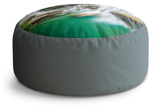 Sablio Taburet Circle Vodopády: 38x48 cm