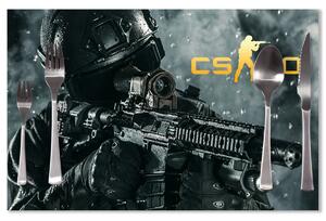 Sablio Prostírání CS:GO Voják 1: 40x30cm