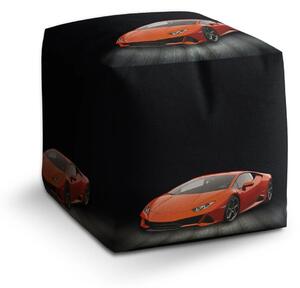 Sablio Taburet Cube Sportovní auto 1 - 40x40x40 cm