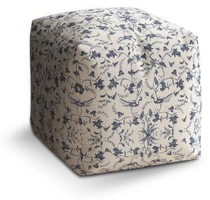 Sablio Taburet Cube Kouzlo tradice - 40x40x40 cm