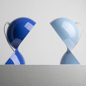 Artemide Stolní lampa Dalú, světle modrá, výška 26 cm, plast, Modrá, Obývací pokoj / jídelna, Plast, Design