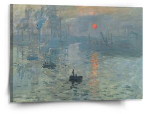 Sablio Obraz Imprese, východ slunce - Claude Monet - 150x110 cm