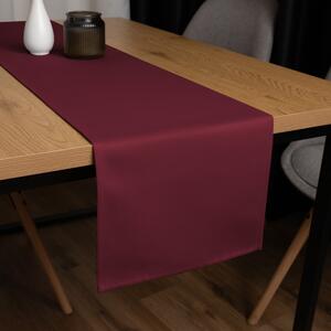 Biante Dekorační běhoun na stůl BKU-115 Burgundský vínový 20x120 cm