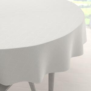 Biante Teflonový kulatý ubrus Milano TF-049 - smetanový Ø 40 cm