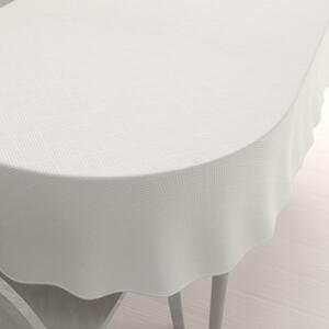 Biante Teflonový oválný ubrus Milano TF-049 - smetanový 50x100 cm