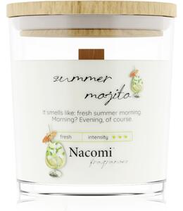 Nacomi Soy Candle Home Fragrances vonná svíčka s dřevěným knotem 140 g