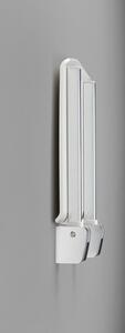 Gelco, Sklopné sedátko do sprchového koutu 32,5x32,5 cm, bílá, GS120W