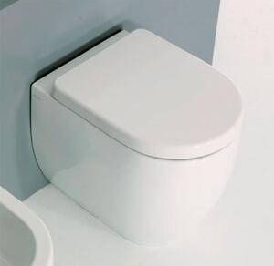 Kerasan FLO WC mísa stojící, 36x42x51,5cm, spodní/zadní odpad