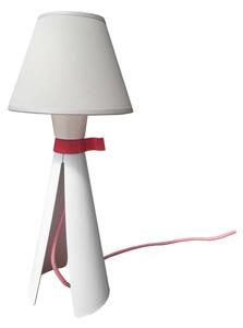 Aluminor Floh textilní stolní lampa