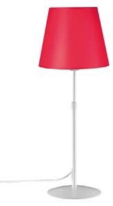 Aluminor Store stolní lampa, bílá/červená