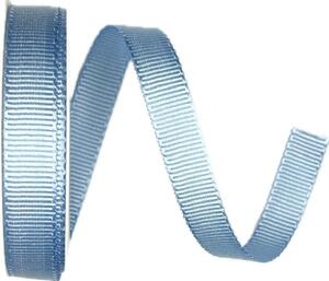 Stuha rypsová ELEGANCE LIGHT BLUE světle modrá 15mm x 4m (5,- Kč/m)