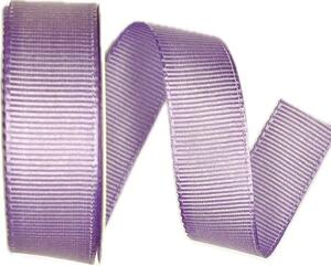 Stuha rypsová ELEGANCE LAVENDER lila 25mm x 3m (7,- Kč/m)