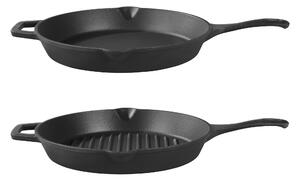 Grillmeister Litinová grilovací pánev, Ø 28 cm (100401052)