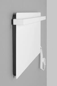 ELMIS elektrický sušák ručníků 600x300 mm, 90 W, hliník, bílá mat