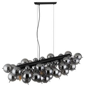 Globo 15633H1S - Lustr na lanku UDO 6xE14/25W/230V černá