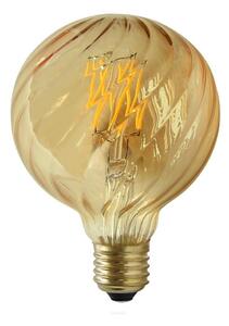 LED Žárovka VINTAGE AMBER G95 E27/4W/230V 2700K