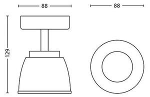Philips 53350/17/16 - LED bodové svítidlo COUNTY LED/4W/230V