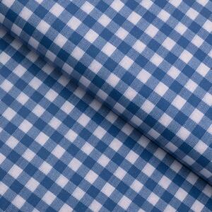 PVC ubrus Modro-bílá kostička 12x12 mm PV-173 - metráž š. 140 cm
