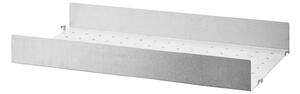 STRING Vysoká kovová police Metal Shelf High 58 x 30, Galvanized