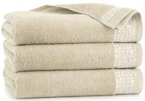 Egyptská bavlna ručníky a osuška Elza - béžová Velikost: ručníček 30 x 50