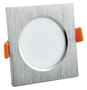 LED Podhledové svítidlo VENUS LED/7W/230V stříbrná hranaté