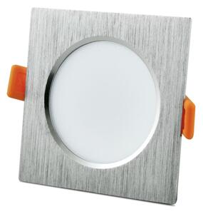 LED Podhledové svítidlo VENUS LED/7W/230V stříbrná hranaté