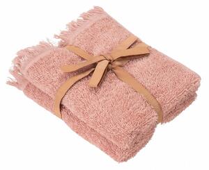 Růžové bavlněné ručníky v sadě 2 ks 30x50 cm FRINO – Blomus