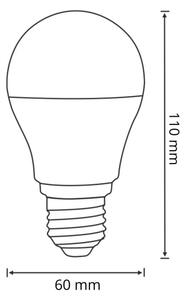 LED Žárovka se senzorem pohybu a soumraku A60 E27/8W/230V 3000K