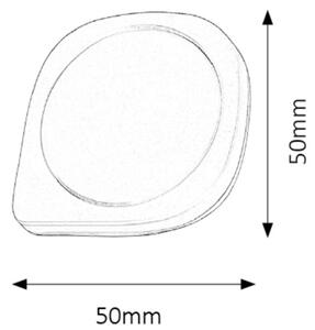Rabalux 4647 - LED svítidlo se senzorem BILLY LED/0,5W/230V bílá
