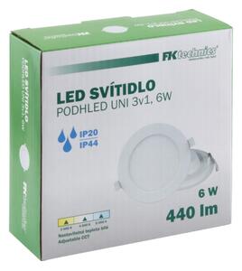 LED Koupelnové podhledové svítidlo LED/6W/230V 3000/4000/6000K IP44