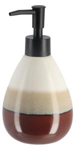 Dávkovač mýdla Tricolor, kombinace barev/s černými prvky, 370 ml