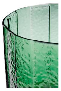 Skleněná ručně vyrobená váza Emerald – Hübsch