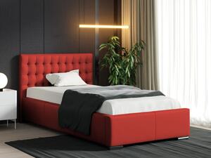 Kontinentálni postel Fokker Mini, Rozměr postele: 90x200, Barva:: ekokůže Soft 010a 5903211154331