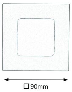 Rabalux 5590 - LED Koupelnové podhledové svítidlo LOIS LED/3W/230V 3000K IP44