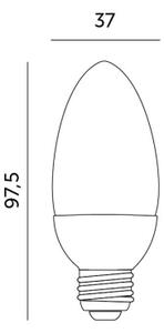 LED Žárovka E27/7W/230V 3000K