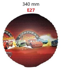Decofun 82763 - Dětské stínidlo CARS E27 pr. 34 cm