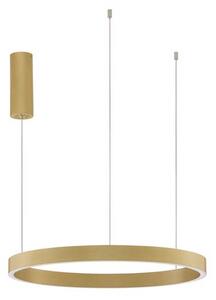 Nova Luce Elowen LED závěsné kruhové svítidlo ZlatáØ60cm