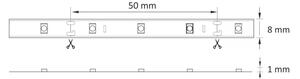 LED Pásek 5m LED/10W/12V IP20 4500K