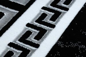 Dywany Łuszczów Kusový koberec Gloss 2813 87 greek black/grey - 160x220 cm