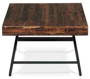 Konferenční stůl z masivu borovice, 130 x 70 x 44 cm