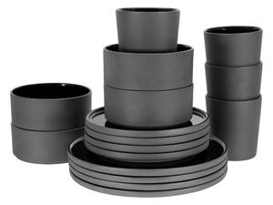 KOMBINOVANÁ SOUPRAVA, 16dílné, kamenina Creatable - Online Only nádobí, Online Only