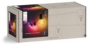 8720169371538 Philips Hue White and color gradient Low volt Festavia venkovní světelný řetěz - 20 žárovek LED 17W/1000lm 1000-20000K+RGB IP65 černá + Outdoor PSU 30W