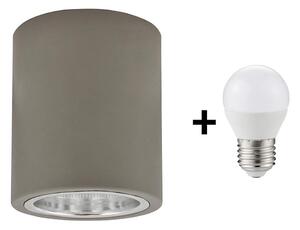 LED Stropní svítidlo JUPITER 1xE27/6W/230V 120x98 mm