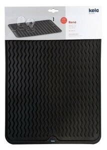 Kela Odkapávač Rena, silikon, černá, 40 x 30 x 0,6 cm