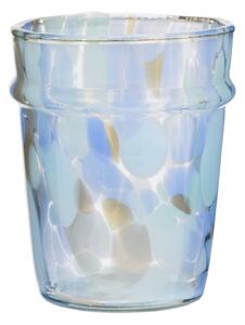 Sklenice z brokového skla Blue/Aqua 200 ml