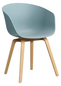 HAY Jídelní židle AAC 22, Oak / Dusty blue