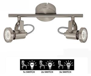 Briloner 2712-022 - LED Stmívatelné bodové svítidlo SEMPLICE 2xGU10/5W/230V